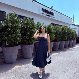 Navy Blue Women's Dress